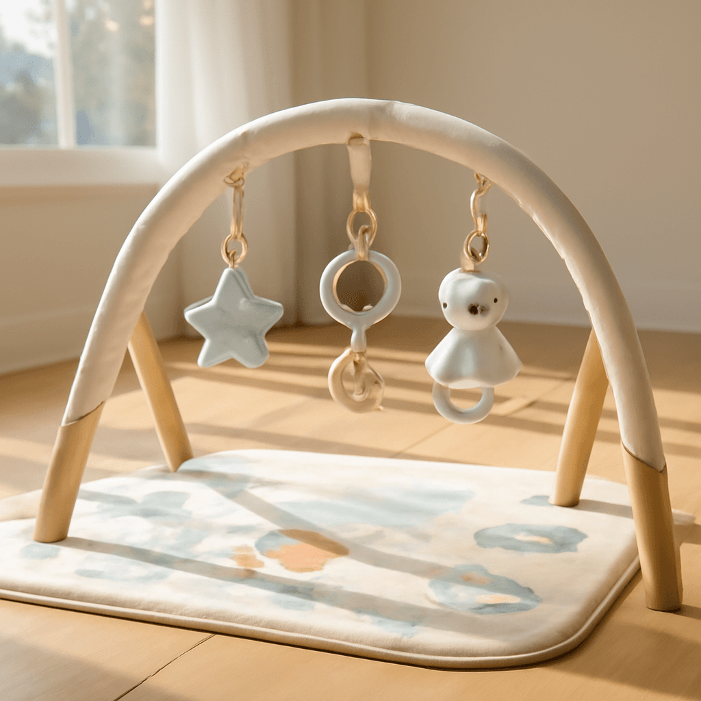 Guide d'achat : arche d’activités bébé en bois