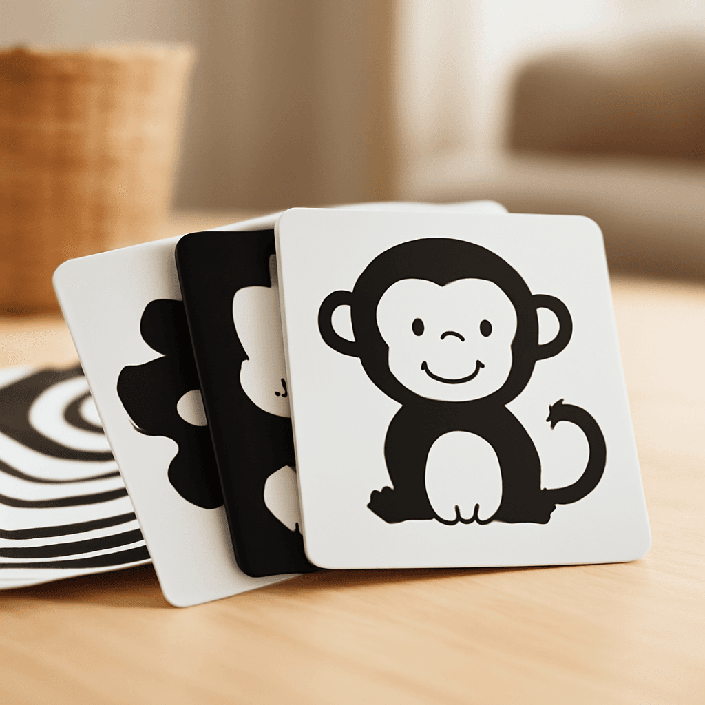 Comparatif des meilleures cartes contrastées bébé